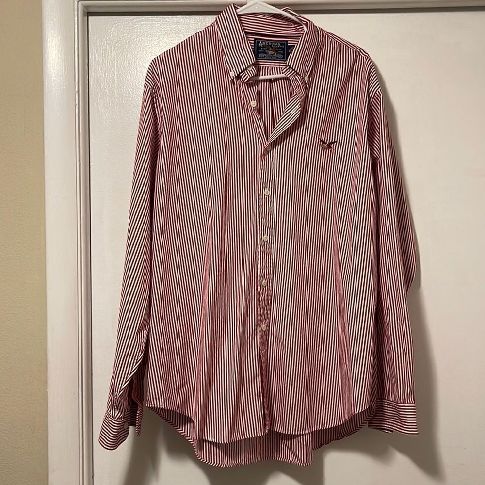 American living Button down shirt XL